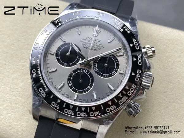 Rolex Daytona 126519 QF 1:1 Best Edition Gray/Black Dial SH4131 V11 (Weighted) - Super Clone Watch | 1:1 Best Version