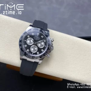 Rolex Daytona 126519 VS Factory 1:1 Best Edition Black/Silver Diamonds Dial V2 (Weighted) - Super Clone Watch | 1:1 Best Version