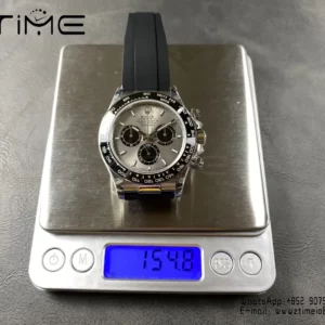 Rolex Daytona 126519 QF 1:1 Best Edition Gray/Black Dial SH4131 V11 (Weighted) - Super Clone Watch | 1:1 Best Version