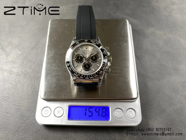 Rolex Daytona 126519 QF 1:1 Best Edition Gray/Black Dial SH4131 V11 (Weighted) - Super Clone Watch | 1:1 Best Version