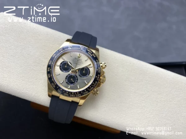 Rolex Daytona 126518 VS Factory 1:1 Best Edition YG/Black Dial V2 (Weighted) - Super Clone Watch | 1:1 Best Version