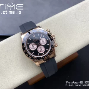 Rolex Daytona 126515 QF 1:1 Best Edition Black/RG Dial SH4131 V11 (Weighted) - Super Clone Watch | 1:1 Best Version