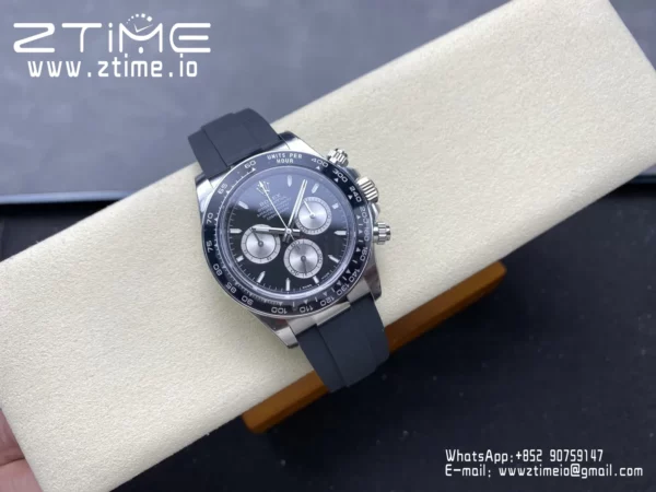 Rolex Daytona 126519 VS Factory 1:1 Best Edition Black/Silver Lume Dial V2 (Weighted) - Super Clone Watch | 1:1 Best Version