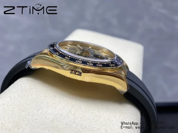 Rolex Daytona 126518 VS Factory 1:1 Best Edition YG/Black Dial V2 (Weighted) - Super Clone Watch | 1:1 Best Version
