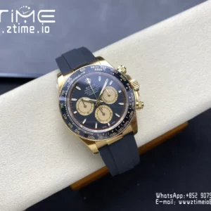 Rolex Daytona 126518 VS Factory 1:1 Best Edition Black/YG  Dial V2 (Weighted) - Super Clone Watch | 1:1 Best Version