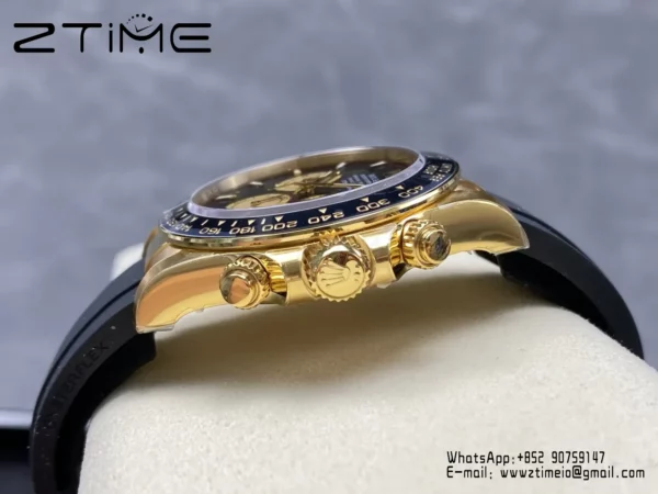 Rolex Daytona 126518 VS Factory 1:1 Best Edition Black/YG  Dial V2 (Weighted) - Super Clone Watch | 1:1 Best Version