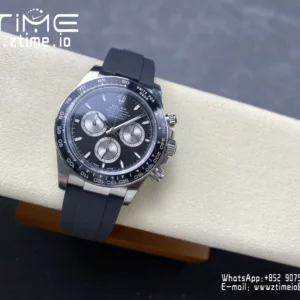 Rolex Daytona 126519 VS Factory 1:1 Best Edition Black/Silver Lume Dial V2 (Weighted) - Super Clone Watch | 1:1 Best Version