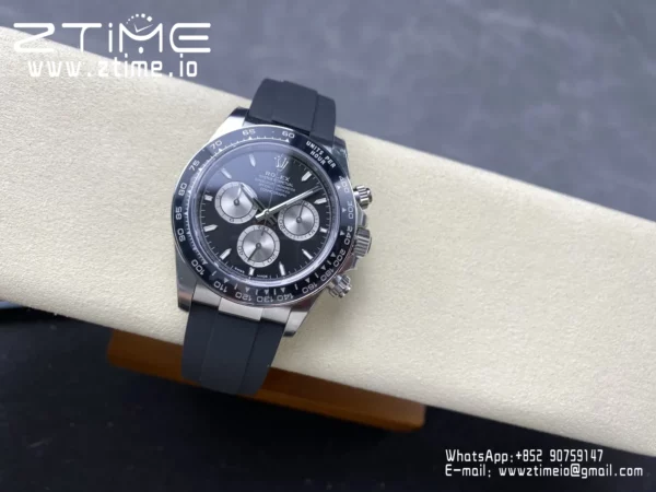 Rolex Daytona 126519 VS Factory 1:1 Best Edition Black/Silver Lume Dial V2 (Weighted) - Super Clone Watch | 1:1 Best Version