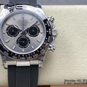 Rolex Daytona 126519 QF 1:1 Best Edition Gray/Black Dial SH4131 V11 (Weighted) - Super Clone Watch | 1:1 Best Version