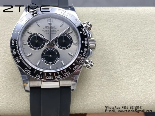 Rolex Daytona 126519 QF 1:1 Best Edition Gray/Black Dial SH4131 V11 (Weighted) - Super Clone Watch | 1:1 Best Version