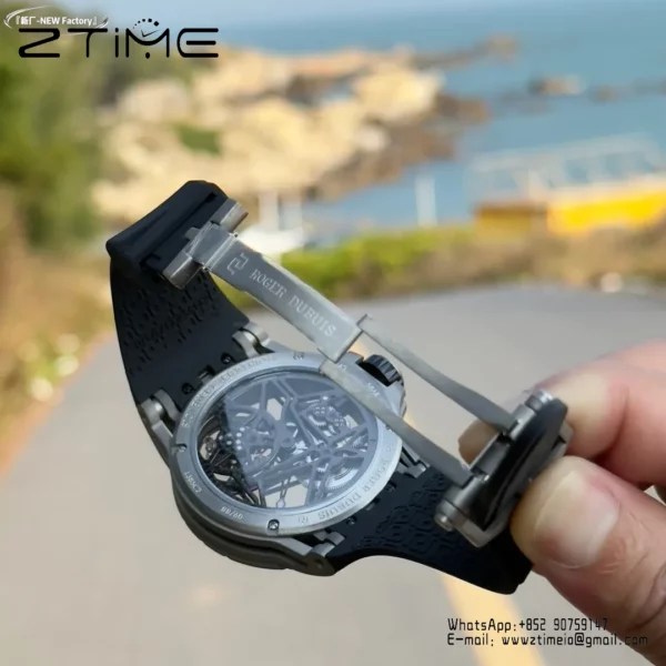 Roger Dubuis EXCALIBUR RDDBEX0479 45mm New Factory 1:1 Best Edition Skeleton Dial on Titanium - Super Clone Watch | 1:1 Best Version
