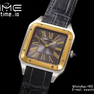 Cartier Santos Dumont W2SA0015 Large F1 Factory 1:1 Best Edition Grey Dial Quartz - Super Clone Watch | 1:1 Best Version
