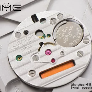Cartier Santos Dumont WSSA0011 Large F1 Factory 1:1 Best Edition white Dial  Quartz - Super Clone Watch | 1:1 Best Version
