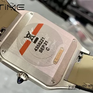 Cartier Santos Dumont WSSA0011 Large F1 Factory 1:1 Best Edition white Dial  Quartz - Super Clone Watch | 1:1 Best Version