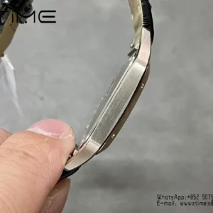 Cartier Santos Dumont WSSA0011 Large F1 Factory 1:1 Best Edition white Dial  Quartz - Super Clone Watch | 1:1 Best Version