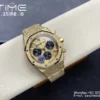 Royal Oak Chrono 26240 Frosted YG APSF 1:1 Best Edition YG Dial on Bracelet SA4401 Super Clone - Super Clone Watch | 1:1 Best Version