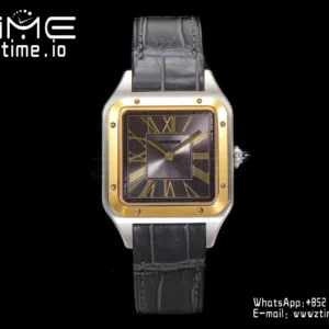 Cartier Santos Dumont W2SA0015 Large F1 Factory 1:1 Best Edition Grey Dial Quartz - Super Clone Watch | 1:1 Best Version