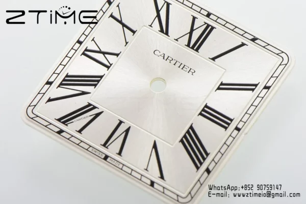 Cartier Santos Dumont WSSA0021 Large F1 Factory 1:1 Best Edition white Dial  Quartz - Super Clone Watch | 1:1 Best Version