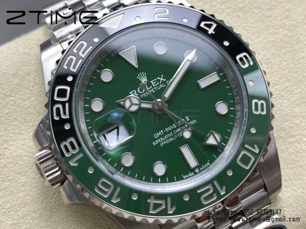 Rolex GMT-Master II M126729VTNR  904L SS ARF Factory 1:1 Best Edition on Jubilee Bracelet DD3285 CHS - Super Clone Watch | 1:1 Best Version