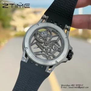Roger Dubuis EXCALIBUR RDDBEX0479 45mm New Factory 1:1 Best Edition Skeleton Dial on Titanium - Super Clone Watch | 1:1 Best Version