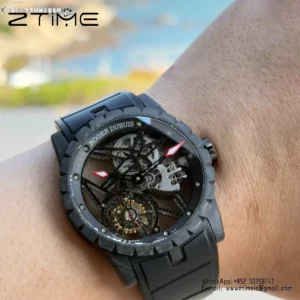 Roger Dubuis EXCALIBUR 42mm DBEX0577 NEW Factory 1:1 Best Edition Carbon Fiber Tourbillon - Super Clone Watch | 1:1 Best Version
