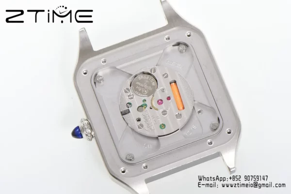 Cartier Santos Dumont WSSA0022 Large F1 Factory 1:1 Best Edition white Dial  Quartz - Super Clone Watch | 1:1 Best Version