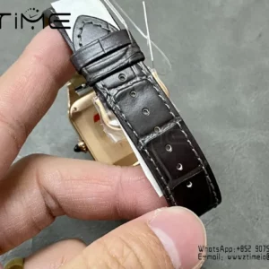 Cartier Santos Dumont WSSA0021 Large F1 Factory 1:1 Best Edition white Dial  Quartz - Super Clone Watch | 1:1 Best Version