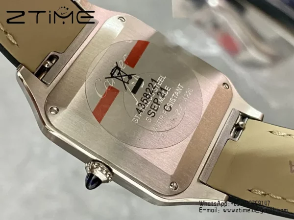 Cartier Santos Dumont WSSA0022 Large F1 Factory 1:1 Best Edition white Dial  Quartz - Super Clone Watch | 1:1 Best Version