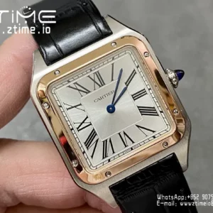 Cartier Santos Dumont WSSA0011 Large F1 Factory 1:1 Best Edition white Dial  Quartz - Super Clone Watch | 1:1 Best Version