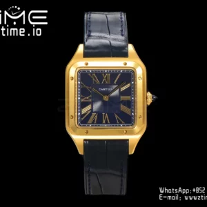 Cartier Santos Dumont WGSA0077 Large F1 Factory 1:1 Best Edition Grey Dial Quartz - Super Clone Watch | 1:1 Best Version