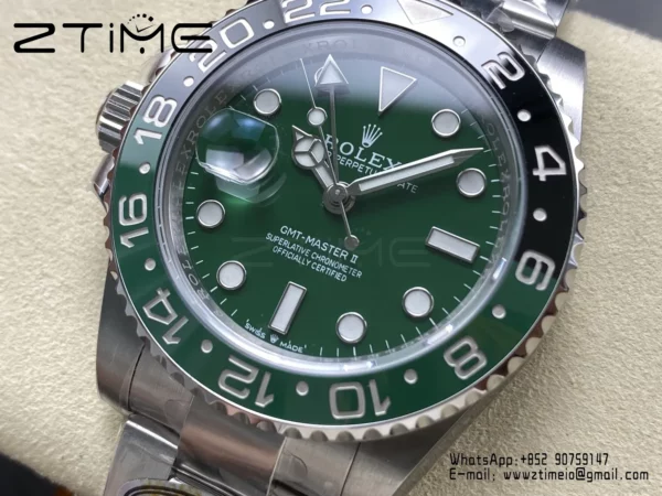 Rolex GMT-Master II M126729VTNR  904L SS ARF Factory 1:1 Best Edition on Oyster Bracelet DD3285 CHS - Super Clone Watch | 1:1 Best Version