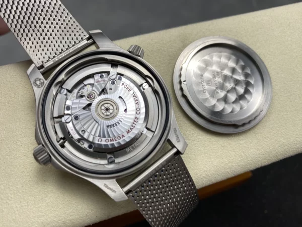 OMEGA Seamaster 300 "No Time to Die" Limited Edition VSF 1:1 Best Edition on Titanium Mesh Bracelet SA8806 Super Clone V6 - Super Clone Watch | 1:1 Best Version