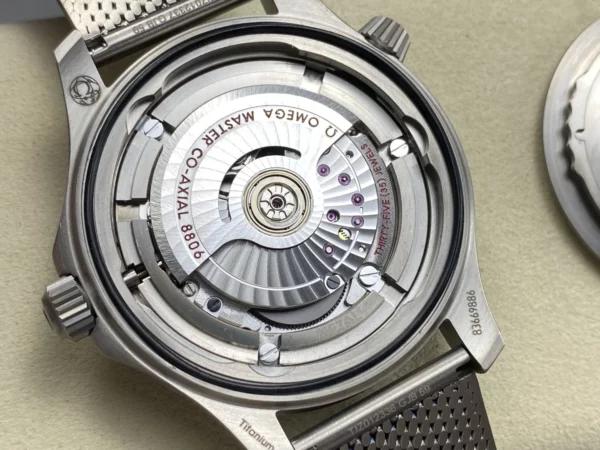OMEGA Seamaster 300 "No Time to Die" Limited Edition VSF 1:1 Best Edition on Titanium Mesh Bracelet SA8806 Super Clone V6 - Super Clone Watch | 1:1 Best Version