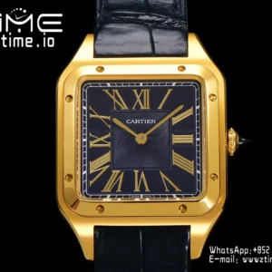 Cartier Santos Dumont WGSA0077 Large F1 Factory 1:1 Best Edition Grey Dial Quartz - Super Clone Watch | 1:1 Best Version