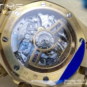 Royal Oak Chrono 26240 Frosted YG APSF 1:1 Best Edition YG Dial on Bracelet SA4401 Super Clone - Super Clone Watch | 1:1 Best Version