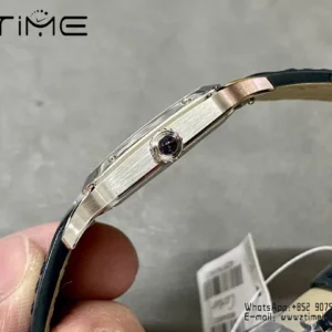 Cartier Santos Dumont WSSA0022 Large F1 Factory 1:1 Best Edition white Dial  Quartz - Super Clone Watch | 1:1 Best Version