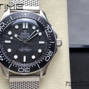 Omega Seamaster 300m 210.30.42.20.01.010 42mm VSF 1:1 Best Edition Black Dial A8806 - Super Clone Watch | 1:1 Best Version