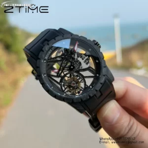 Roger Dubuis EXCALIBUR 42mm DBEX0577 NEW Factory 1:1 Best Edition Carbon Fiber Tourbillon - Super Clone Watch | 1:1 Best Version