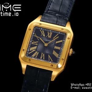 Cartier Santos Dumont WGSA0077 Large F1 Factory 1:1 Best Edition Grey Dial Quartz - Super Clone Watch | 1:1 Best Version