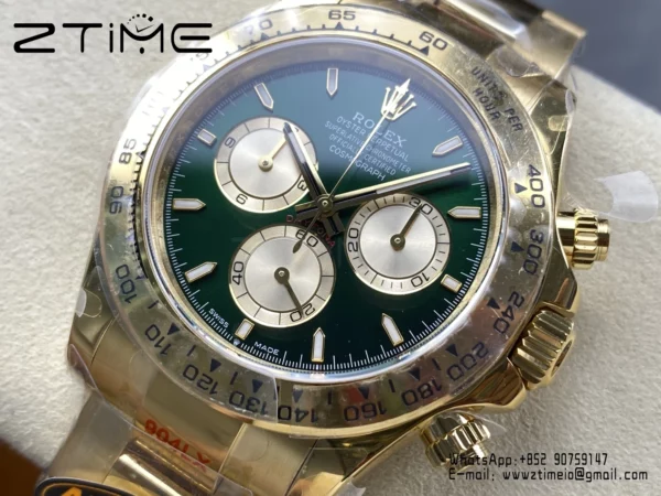 Rolex Daytona 126508-0008 QF 1:1 Best Edition Green Dial SH4131(Gain Weight)