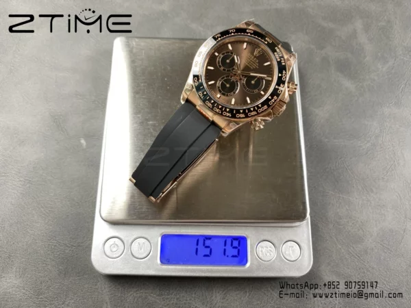 Rolex Daytona 126515 QF 1:1 Best Edition Brown Dial SH4131 V11 (Weighted)