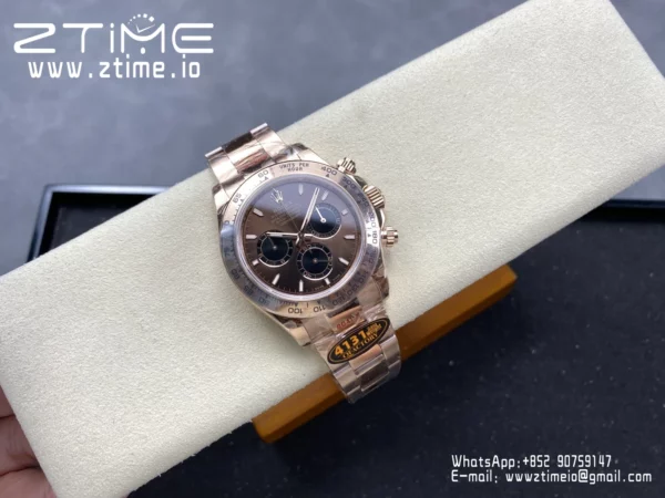 Rolex Daytona 126505-0005 QF 1:1 Best Edition Brown Dial SH4131(Gain Weight)