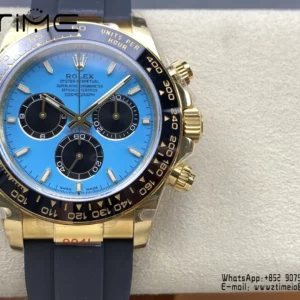 Rolex Daytona M126518LN QF 1:1 Best Edition Blue Dial SH4131 V11 (Weighted) - Super Clone Watch | 1:1 Best Version