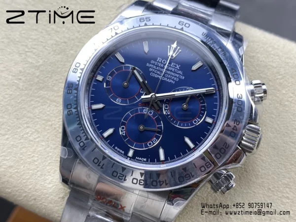 Rolex Daytona 126509-0005 QF 1:1 Best Edition Blue Dial SH4131(Gain Weight)