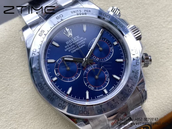 Rolex Daytona 126509-0005 QF 1:1 Best Edition Blue Dial SH4131(Gain Weight)