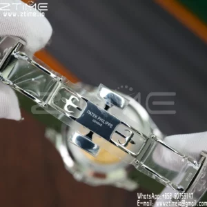 PP Aquanaut 5168G 42mm SS APWF 1:1 Best Edition Green Dial on Green Rubber Strap (Weighted) - Super Clone Watch | 1:1 Best Version