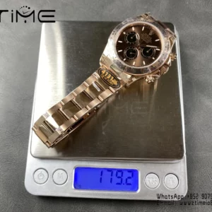 Rolex Daytona 126505-0005 QF 1:1 Best Edition Brown Dial SH4131(Gain Weight)