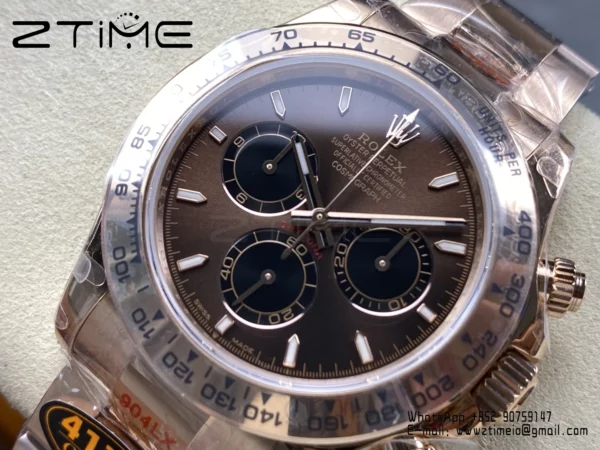 Rolex Daytona 126505-0005 QF 1:1 Best Edition Brown Dial SH4131(Gain Weight)