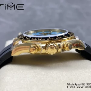 Rolex Daytona M126518LN QF 1:1 Best Edition Blue Dial SH4131 V11 (Weighted) - Super Clone Watch | 1:1 Best Version