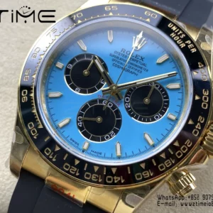 Rolex Daytona M126518LN QF 1:1 Best Edition Blue Dial SH4131 V11 (Weighted) - Super Clone Watch | 1:1 Best Version